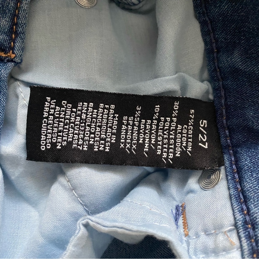 KENDALL & KYLIE The Kontour High Rise Jeans Size 5/27 - Picture 7 of 7